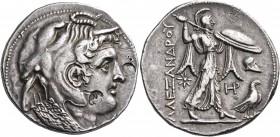 PTOLEMAIC KINGS OF EGYPT. Ptolemy I Soter, 305-282 BC. Tetradrachm (Silver, 29 mm, 15.55 g, 12 h), struck in the name of Alexander III "the Great", Al...