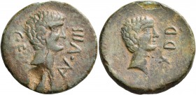 PAPHLAGONIA. Sinope. Triumviral period, 39-35 BC. (Bronze, 25 mm, 8.78 g, 11 h), year 8 = 39/38. C F I AN VIII Bare head of Mark Antony to right; unce...