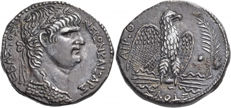 SYRIA, Seleucis and Pieria. Antioch. Nero, 54-68. Tetradrachm (Silver, 24 mm, 15...