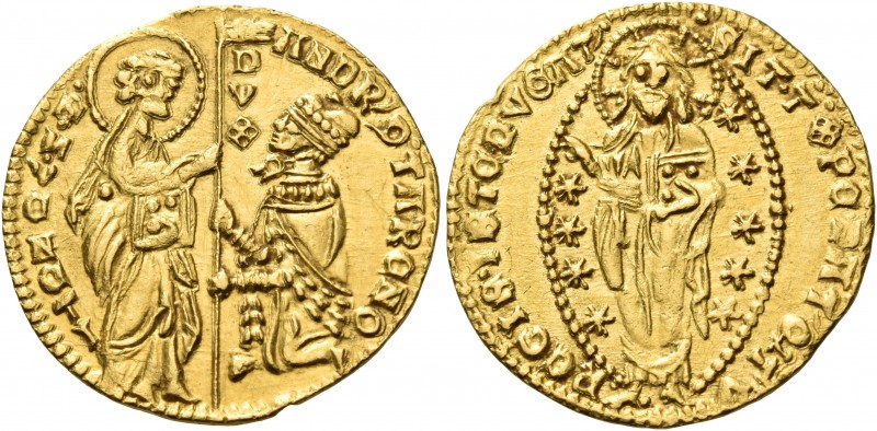 ITALY. Venezia (Venice). Andrea Contarini, 1367-1382. Ducato (Gold, 20 mm, 3.56 ...
