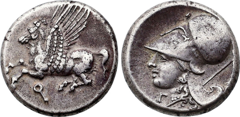 Greek. Corinthia, Corinth. Stater (circa 4th Century BC) (Silver, 8.58 gr, 20 mm...