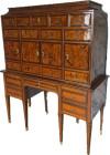 French President Valery Giscard d'Estaing Coin Cabinet (circa 1680)

Rare and Elegant "Bird" Cabinet in Marquetry
The front opens with various doors a...