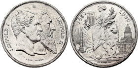 Belgium. Leopold II (1865-1909), Module of 5 Francs 1880 (Silver, 25.02 gr, 37 mm). Dupriez 1217, KM X 8. About Uncirculated.

Variety with 15 rays.