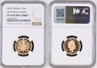 2022 Gold Sovereign Platinum Jubilee Proof NGC PF 70 ULTRA CAMEO