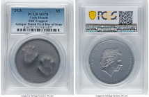 Elizabeth II silver Antique Finish "Still Trapped" 5 Dollars 2020 MS70 PCGS, First Day of Issue. HID09801242017 © 2024 Heritage Auctions | All Rights ...