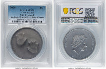 Elizabeth II silver Antique Finish "Still Trapped" 5 Dollars 2020 MS70 PCGS, First Day of Issue. HID09801242017 © 2024 Heritage Auctions | All Rights ...