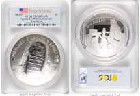 Republic silver Proof "Apollo 11 50th Anniversary" Dollar (5 oz) 2019-P PR70 Deep Cameo PCGS, KM-Unl. First Strike. HID09801242017 © 2024 Heritage Auc...