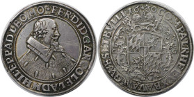Altdeutsche Münzen und Medaillen, HILDESHEIM. Ferdinand von Bayern (1612-1650). Reichstaler 1630, Moritzberg. Silber. Dav. 5406, Mehl 563 d. Sehr schö...
