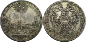 Altdeutsche Münzen und Medaillen, NÜRNBERG, STADT. Konv.-Taler 1765, mit Titel Josefs II. Silber. Dav. 2494. Sehr schön