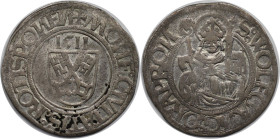 Altdeutsche Münzen und Medaillen, REGENSBURG, STADT. 1/2 Batzen 1511. Schulten 2872. Fast Vorzüglich
