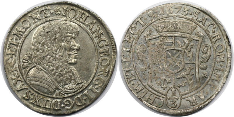 Altdeutsche Münzen und Medaillen, SACHSEN - ALBERTINE. Johann Georg II. (1656-16...
