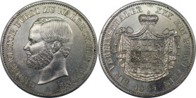Altdeutsche Münzen und Medaillen, WALDECK - PYRMONT. Georg Victor (1852-1893). Vereinstaler 1867 A, Berlin. Silber. 18,48 g. Dav. 929, AKS 45, J. 45, ...