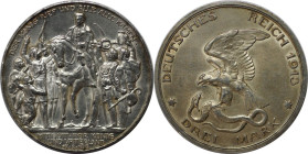 Deutsche Münzen und Medaillen ab 1871, REICHSSILBERMÜNZEN, Preußen, Wilhelm II. (1888-1918). Zur 100-Jahr-Feier des königlichen Aufrufs zum Befreiungs...