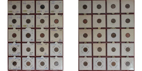 Deutsche Münzen und Medaillen ab 1945, Lots und Samllungen. BUNDESREPUBLIK DEUTSCHLAND. Lot von 20 münzen (1948-1971). 4х1 Pfennig 1948, 3х1 Pfennig 1...