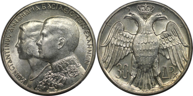 Europäische Münzen und Medaillen, Griechenland / Greece. Konstantin II. (1964-19...