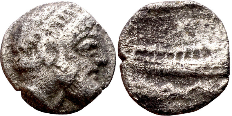 Phoenicia, Arados. Uncertain king. Circa 380-351/0 BC. AR Obol - 1/12 Shekel

...