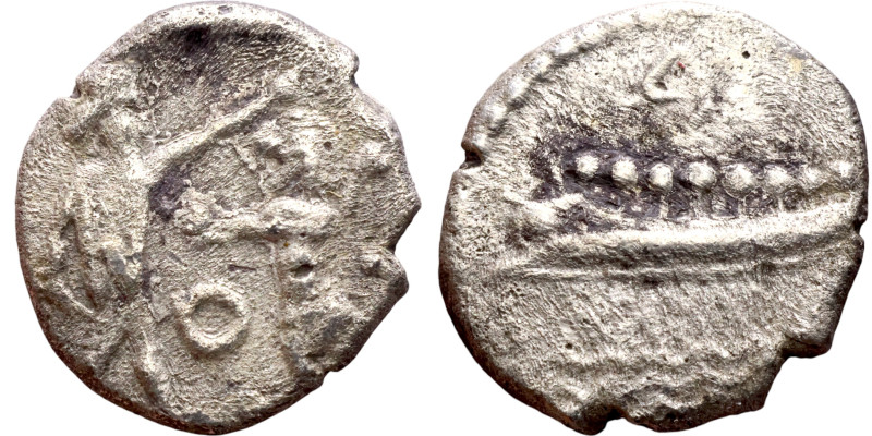 Phoenicia, Obol, Sidon (375-333 BC) Obverse: Galley l.; legend in Phoenician, Re...