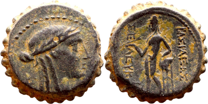Seleukos II Kalinikos (Seleukid King: 246 - 226 BC) AE bronze. Obv Obv.: : Diade...