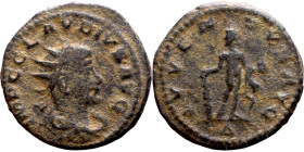 Roman coin – Claudius II Gothicus (268-270) – Bilon Antoninianus

20mm 3.66g