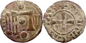 Middle Ages (X-XV century) Bronze Coin

20mm 1.21g