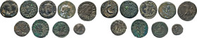 RÖMISCHES REICH. Claudius II. Gothicus, 268–270. AR Antoninian. Rs. Mars n.r. gehend. Licinius I., 308–324. AE Rs. Sol n.r. stehend. Constantinus I., ...