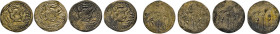AFGHANISTAN. Königreich der Hephthaliten. AR Drachme (Napki Malka) o. J. (475-576. Brustbild des Königs n.r. Rs. Feueraltar mit zwei Gehilfen. Mitch. ...