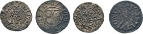 Lots. BALTIKUM. REVAL. Livländischer Orden. Hermann von Brugeney, 1535–1549. Schilling 1542. Ordensschild / Langkreuz. Saurma 5162. Slg. Minus 4311. F...