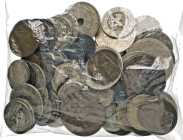 BELGIEN. Lot von 96 Münzen meist aus unedlen Metallen, 1 Cent 1846 bis 20 Franc 1944. Zus. 96 Stück meist ss, einige vz