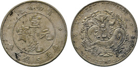 CHINA. Yunnan, Provinz. 50 Cents o.J. (1907). Yeo 259. 13,24 g. ss