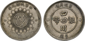 CHINA. Republik. Szechuan, Provinz. Dollar o.J. (1912/1914). Dav. 202. Yeo. 456. 25,67 g. ss