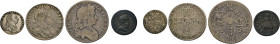 GROSSBRITANNIEN. Lot. Charles II., 1660–1685. Crown 1673. William III., 1694–1702. Halfcrown 1697, London. George I., 1714–1727. Kupfer-Farthing 1724....