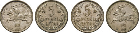 LITAUEN. 5 Litai 1925. 10 Stück ss bis ss-vz