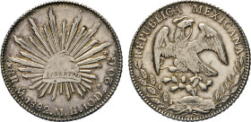 MEXIKO. 8 Reales 1882 M-MH, Mexiko. KM 377.10. ss