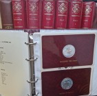 ALLE WELT. F.A.O. Weltsammlung. Münzen aus aller Welt ca. 1971 bis 1981 in verschiedenen Legierungen, auch Silber. Darunter auch Tonga, 10 und 20 Pa’a...