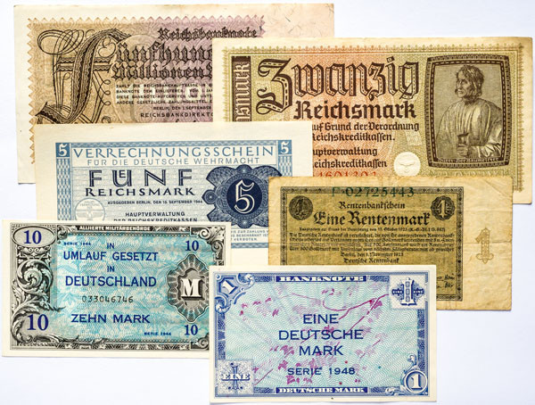 LOTS.. Sammlung Deutsches Reich bis BRD u. DDR 1903 bis 1975. Gesammelt in Einst...