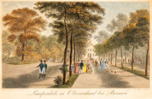 BREMEN. STORCK, AD. Ansichten der Freien Hansestadt Bremen und ihrer Umgegenden. Frankfurt/M. (Friedrich Wilmmans) 1822 (Komplett mit 16 Kupfertafeln)...