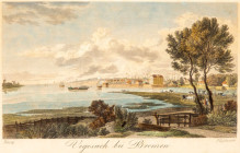 Dsgl. Zweite Ansicht des Osterthor=Wall's (Fr. Stöber Viennae 1820). Vegesack bei Bremen (C. Schleich j.). Ansicht von Horn (C. Schleich). 3 Ansichten...