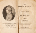 KIEHN, MENO GÜNTHER. Das Hamburger Waisenhaus. Geschichtlich und beschreibend dargestellt. Erster (und einziger) Theil, Hamburg (Meißner) 1821. Fronti...