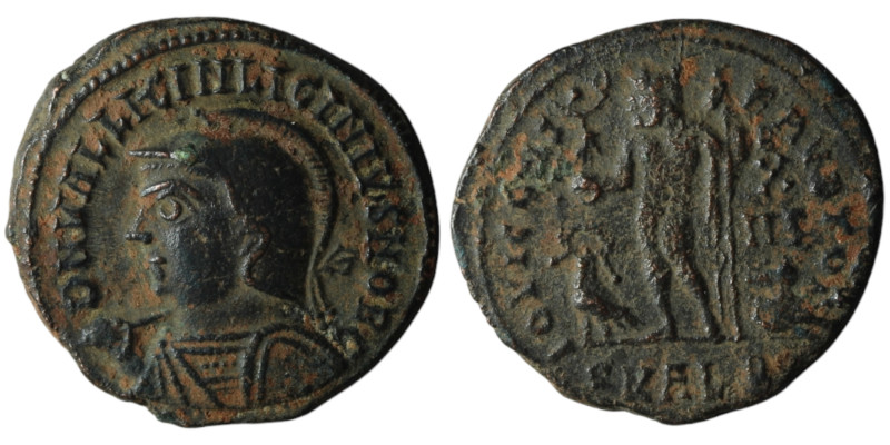 Licinius II, Caesar (AD 317-324). Alexandria
AE Follis (21mm, 3,50g)