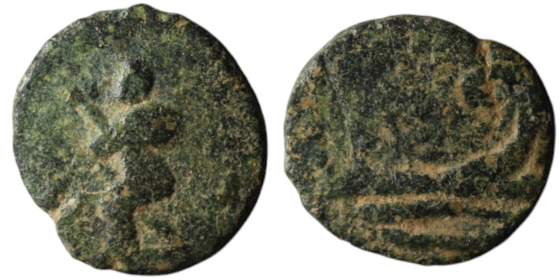 PHOENICIA. Berytus. (1st century AD)
AE Bronze (12mm, 0,60g)