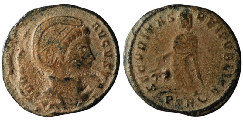 Helena, Augusta (AD 324-328/30). Treveri (Trier)
AE Follis (20mm, 2,22g)