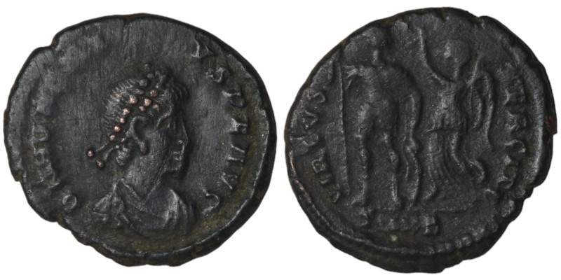 Honorius (AD 393-423). Kyzikos
AE Follis (20mm, 2,95g)