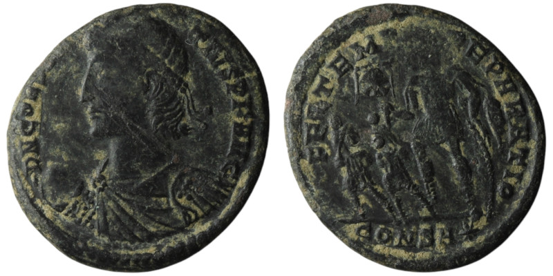 Constantius II (AD 337-361). Constantinople
AE Follis (23mm, 3,33g)