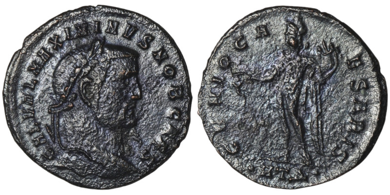 Maximinus II Daia, Caesar (AD 305-309). Heraclea
AE Follis (25mm, 3,65g)