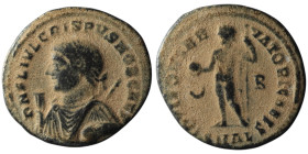 Crispus, as Caesar (AD 316-326). Alexandria
AE Follis (20mm, 2,98g)

Artificial sandpatina