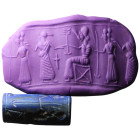 Mesopotamia. ( 1924 - 1878 BC ) 
Lapis Lazuli Stone. ( 46mm, 46,00g ) 
Collection of C.B. , Belgium. will be shipped with certificate!