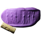 Mesopotamia. ( 1755 - 1736 BC ) 
Lime Stone. ( 36mm, 13,41g ) 
Collection of C.B. , Belgium. will be shipped with certificate!