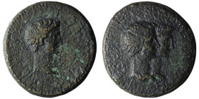 PAPHLAGONIA. Sinope. Augustus, with Caius and Lucius Caesars (27 BC-AD 14)
AE Bronze (23mm, 8,61g)