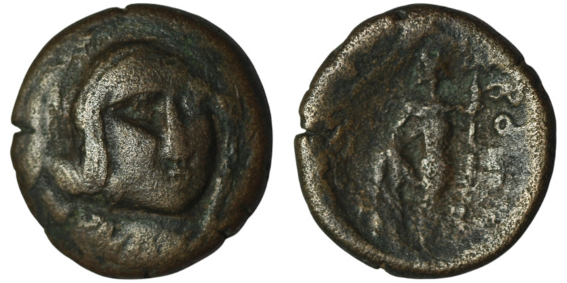 BOEOTIA. Federal Coinage (circa 220 BC)
AE Bronze (18mm, 3,98g)