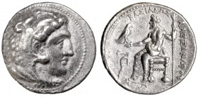 MACEDONIA. Alejandro III. Thasos. Tetradracma (327-323 a.C.). AR 16,8 g. PRC-3033. MBC/MBC+.